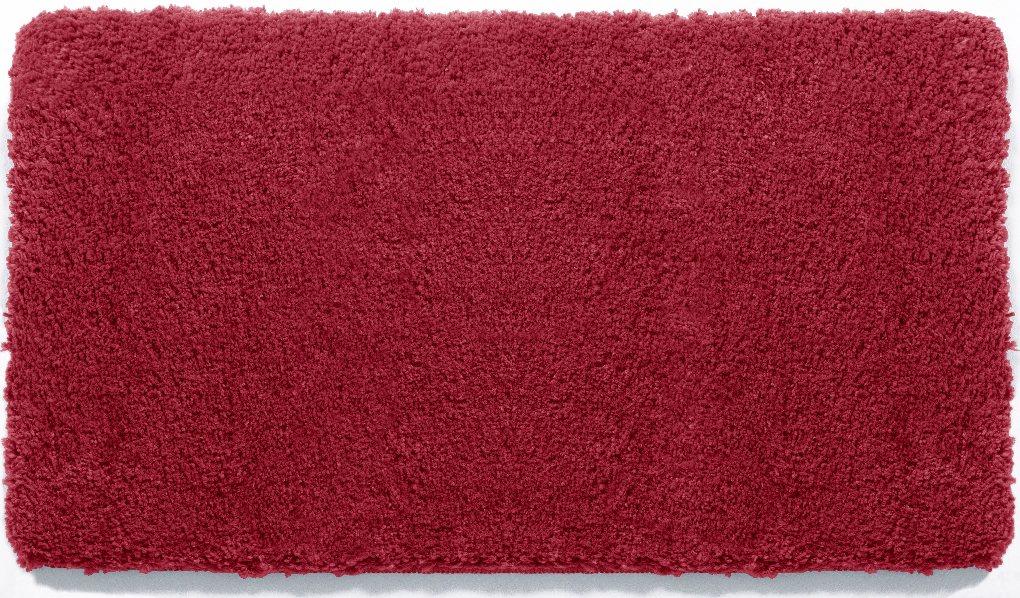 Badematte Sanremo my home, Höhe 30 mm, rutschhemmend beschichtet, fußbodenheizungsgeeignet, schnell trocknend, strapazierfähig, Polyester, rechteckig, Badteppich, unifarben, rechteckig, rund & als 3-tlg. Set erhältlich