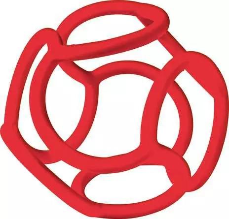 baliba - Babys Lieblingsball rot - Babyspielzeug ab 0 Monaten