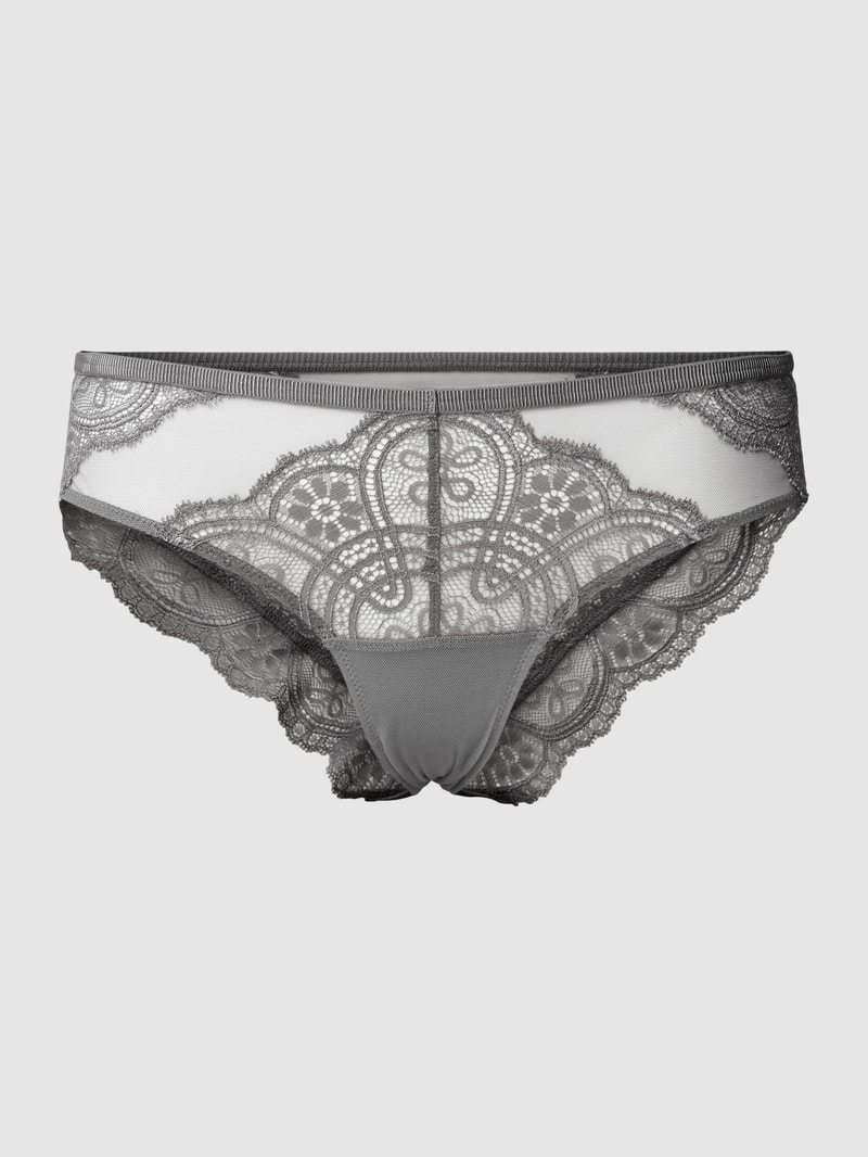 Slip aus Spitze Modell 'Stunning' in mittelgrau