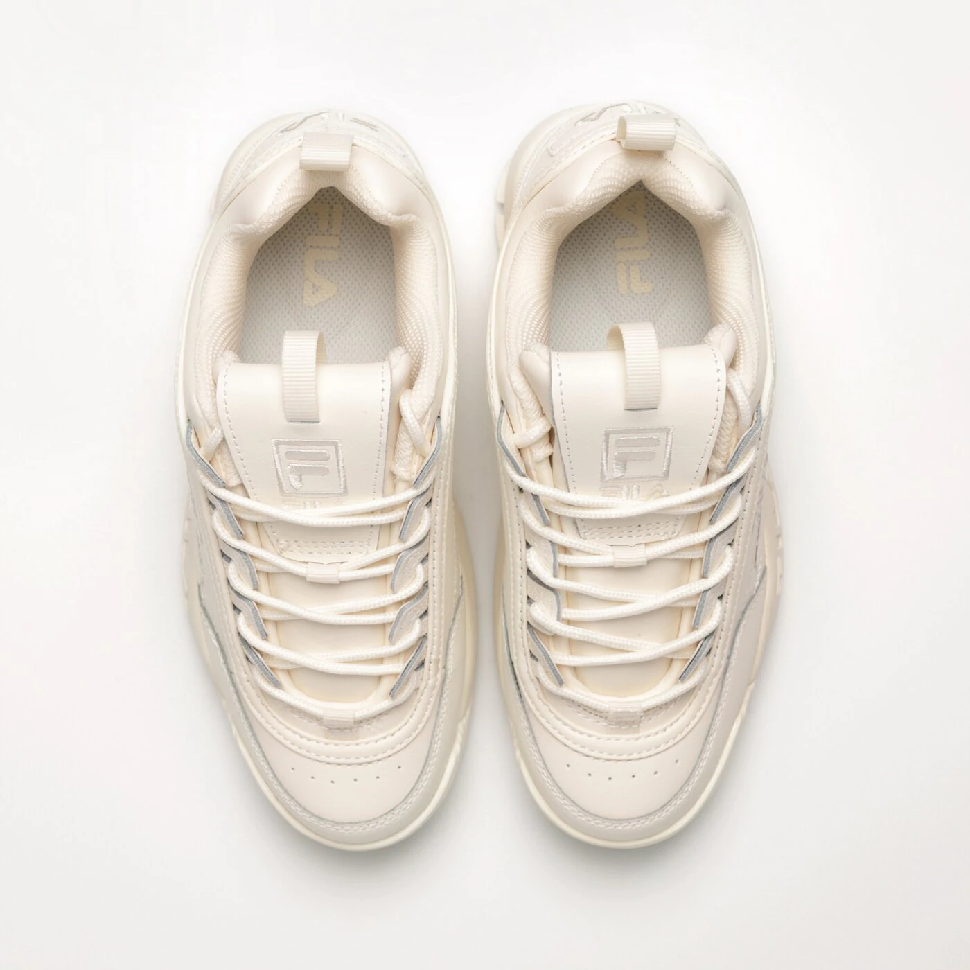 FILA DISRUPTOR II PREMIUM Kremowy