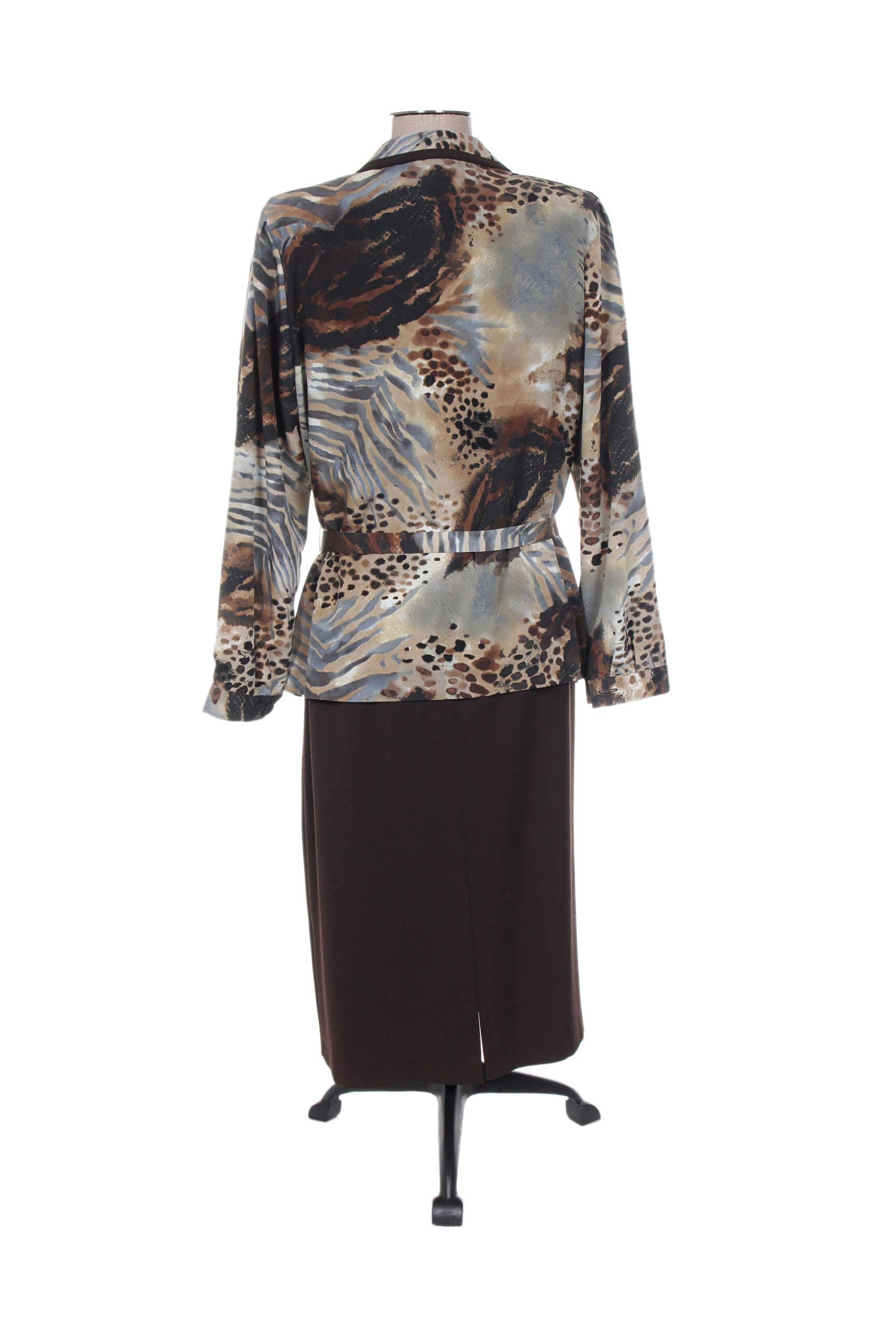 Regine Ensembles Robe Femme couleur marron