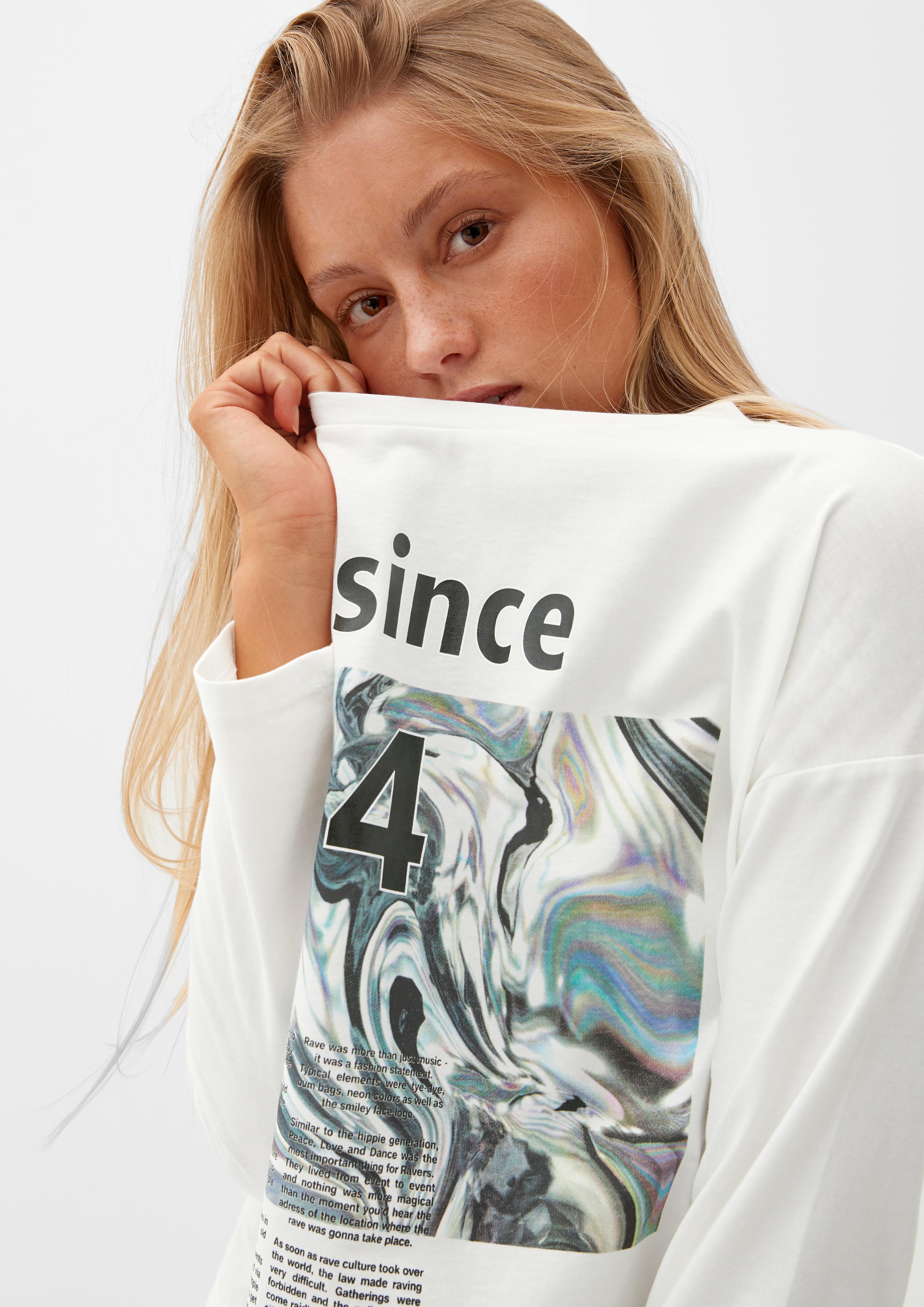 Longsleeve mit Frontprint  2125992-02D0