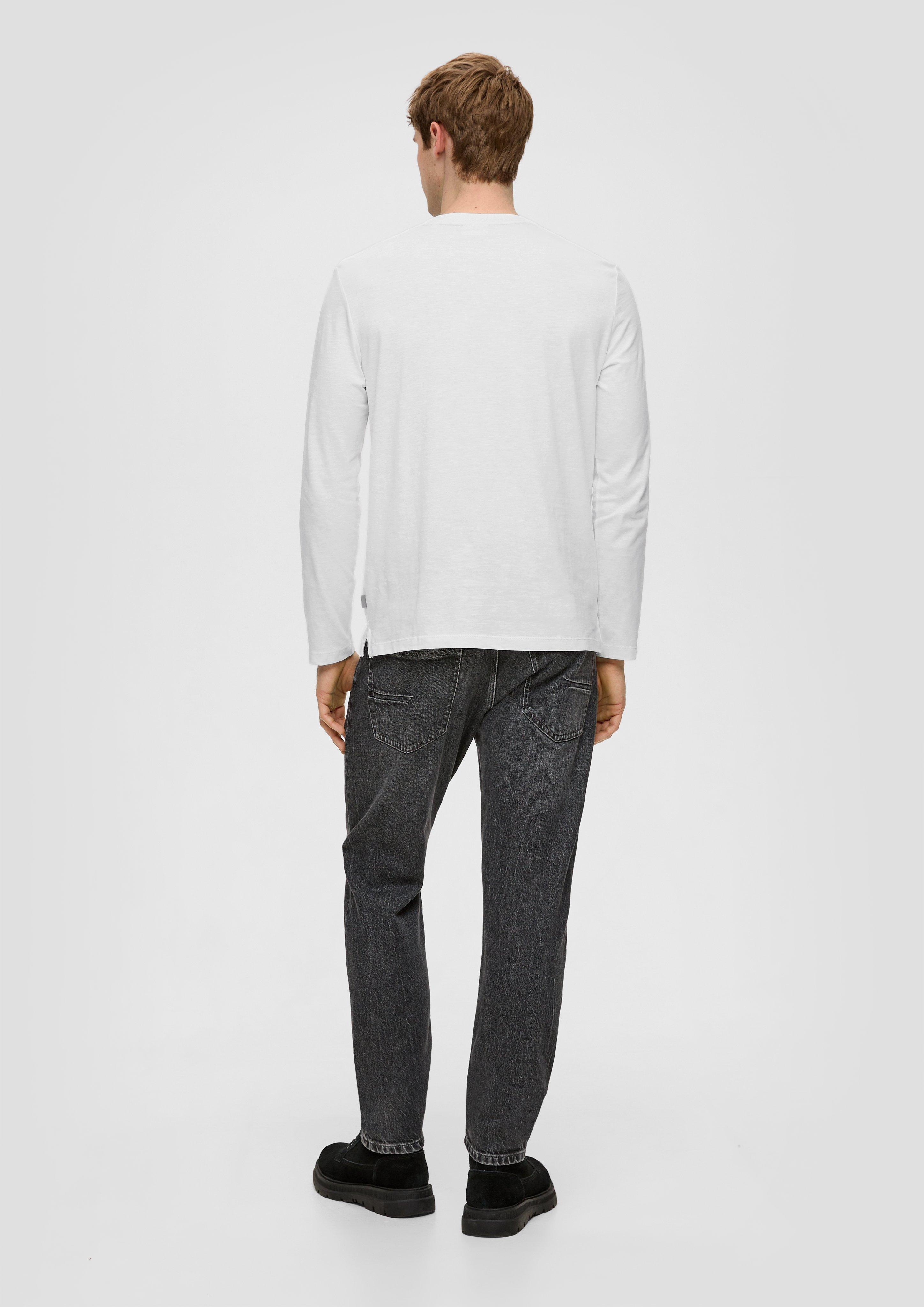 Longsleeve mit Flammgarnstruktur  2138668-0120