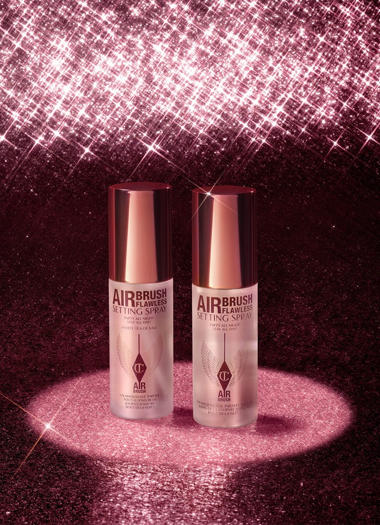 Kit mini spray fissante Airbrush Flawless di Charlotte Tilbury - Set trucco in edizione limitata