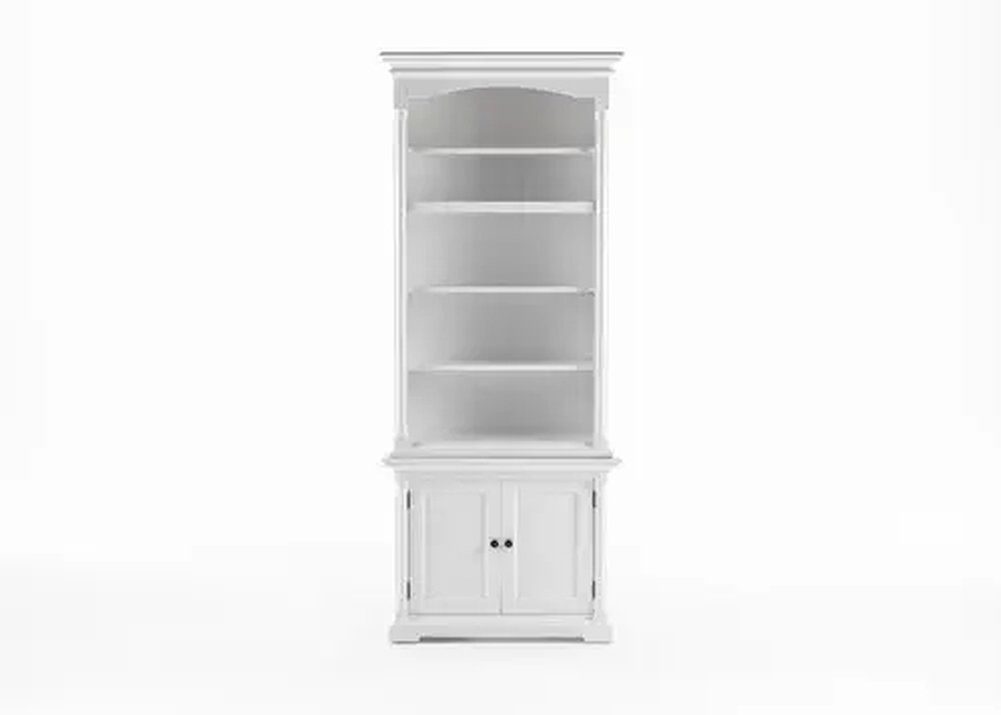 Novasolo Küchenbuffet Provence Verstellbare Regale, Single-Bay Hutch Kabinett