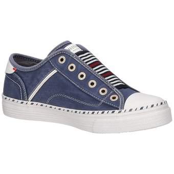 Mustang Slipper in blau