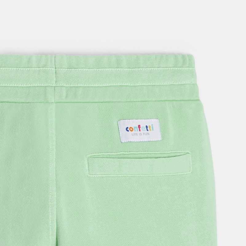 Short vert pigments naturels mixte Confetti