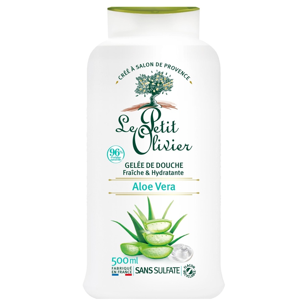 le petit olivier Gelée de Douche Aloe Vera Gelée de Douche