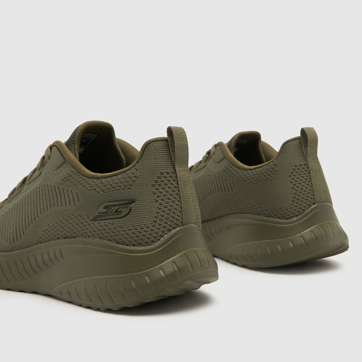 SKECHERS Bobs Sport Squad Chaos khaki színű edzőcipő