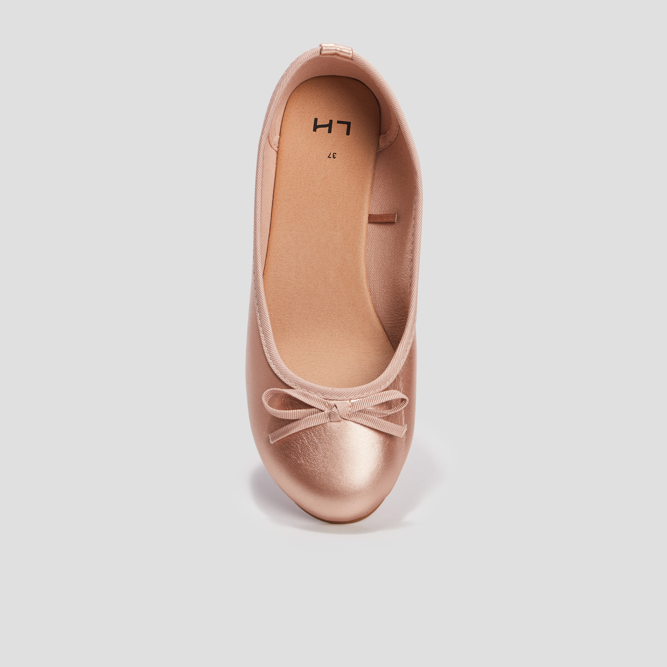Ballerines avec noeuds sable fille | La Halle