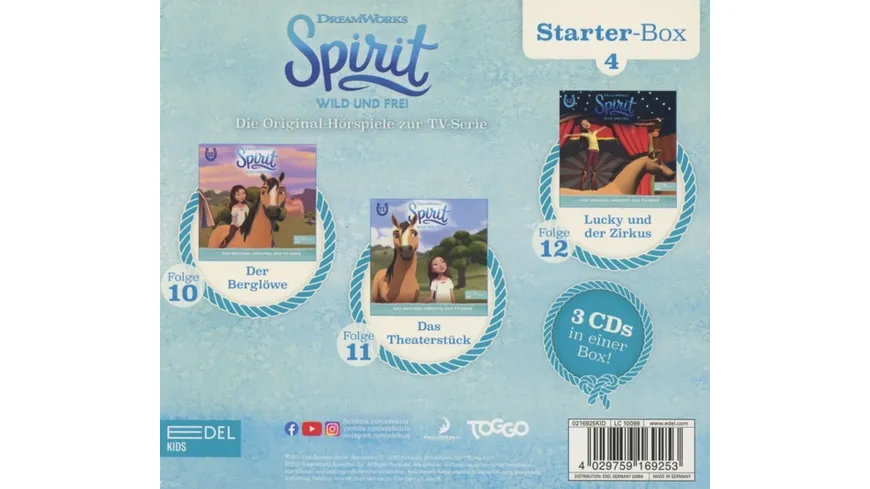 Starter-Box(4)-Folge 10-12 Spirit