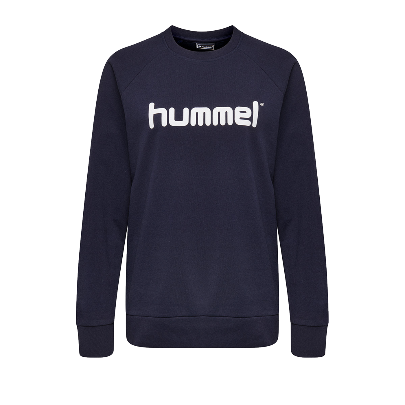 Hummel Cotton Logo Sweatshirt Damen Blau F7026