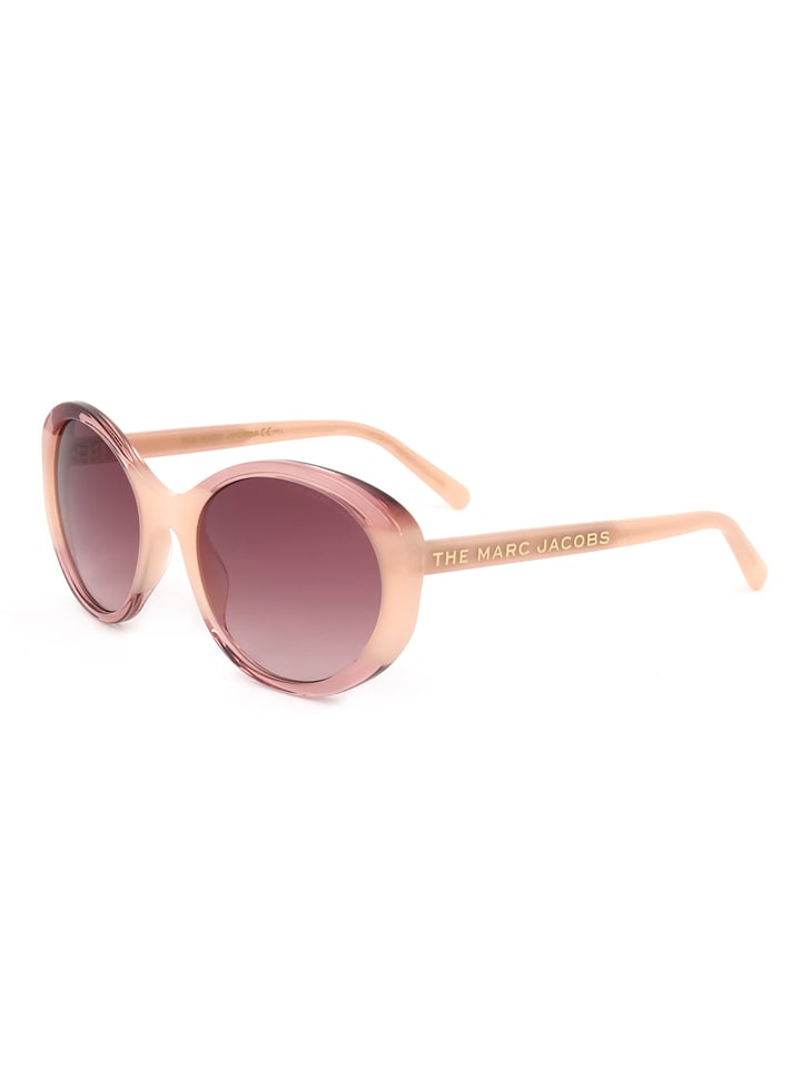 Marc Jacobs Damen-Sonnenbrille in Beige/ Pink günstig kaufen 56