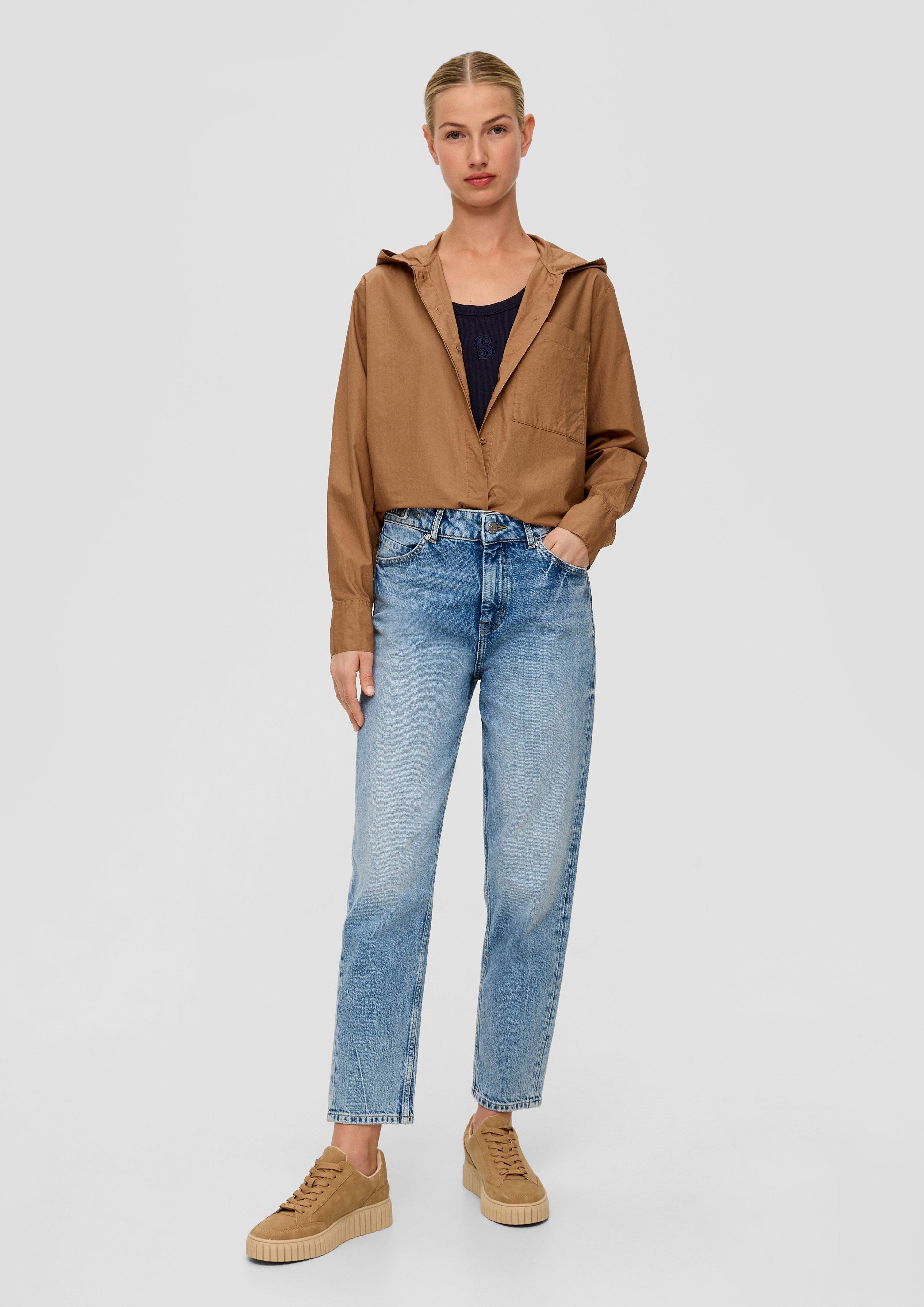 Ankle Jeans / Regular Fit / High Rise  / Druckknopfriegel  2135882-55Z4