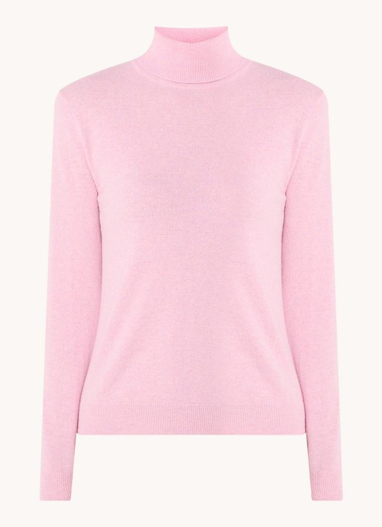 Maglione a collo alto Benetton in pregiata lana merino.