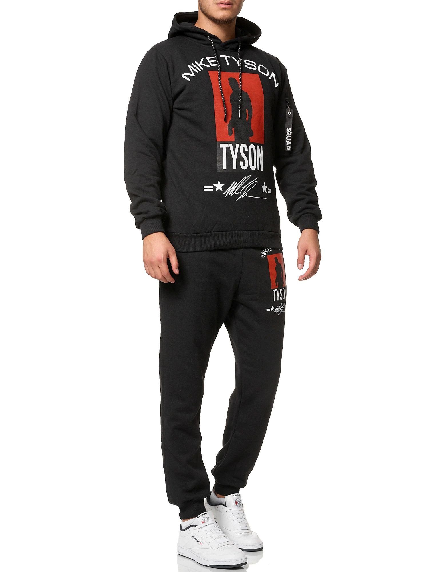 John Kayna Jogginganzug Herren Sportanzug Tyson Jogginganzug Männer Trainingsanzug Sportbeklei (Sportanzug Jogger Trainingsanzug), Fitness Freizeit Casual