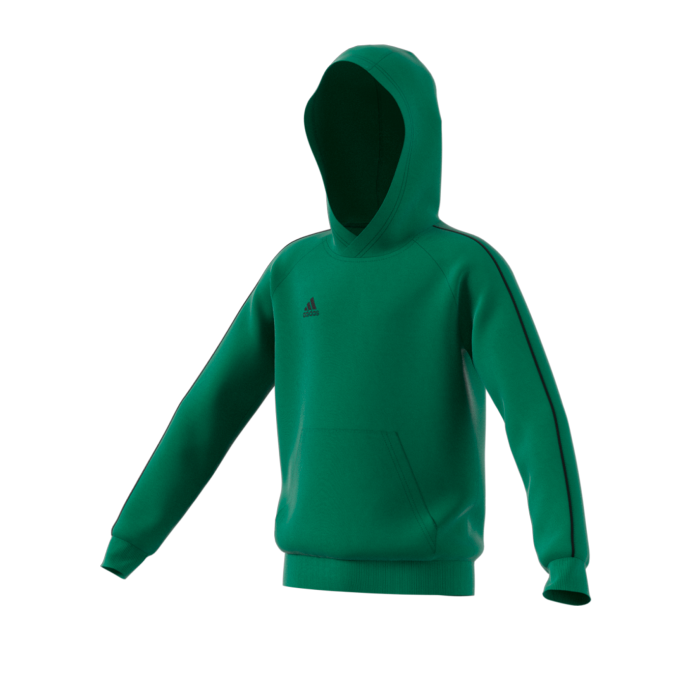 adidas Core 18 Hoody Kapuzenswearshirt Kids Grün