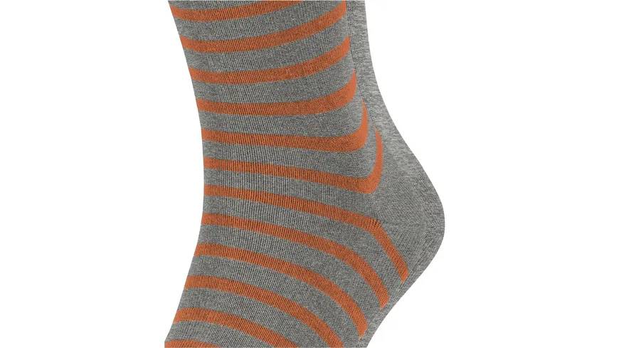 ESPRIT Herren Socken Fine Stripe 2er Pack grau