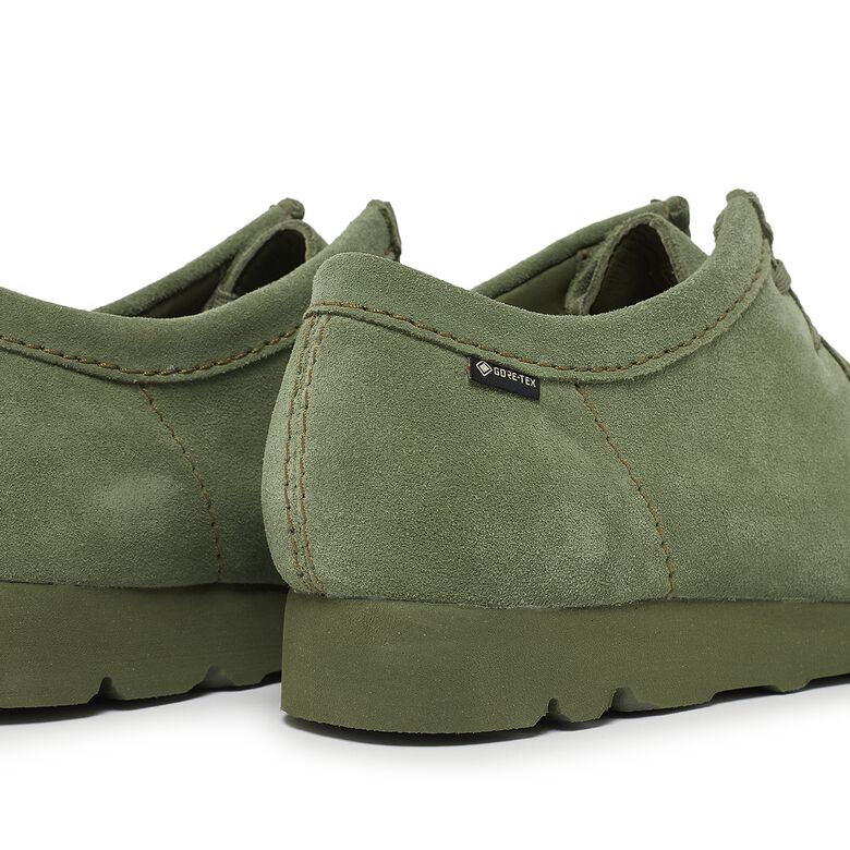 Clarks Wallabee Gore-Tex loden green