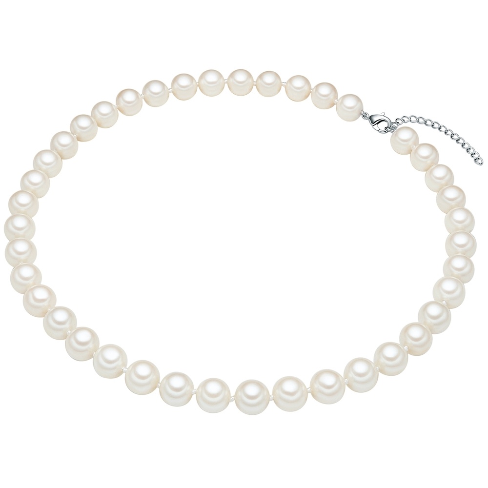 Rafaela Donata Collier de perles Perles organiques Perles organiques en Blanc collier