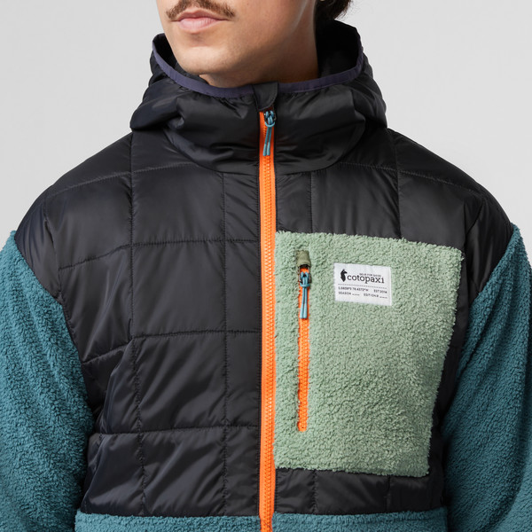 TRICO HYBRID HOODED JACKET Herren - Fleecejacke