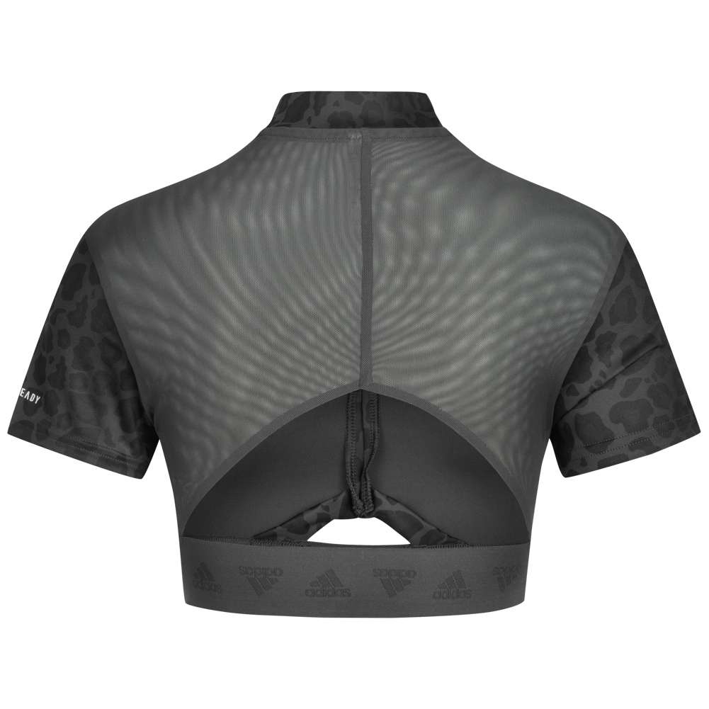 adidas Hyperglam Zip Damen Crop Top HM8643