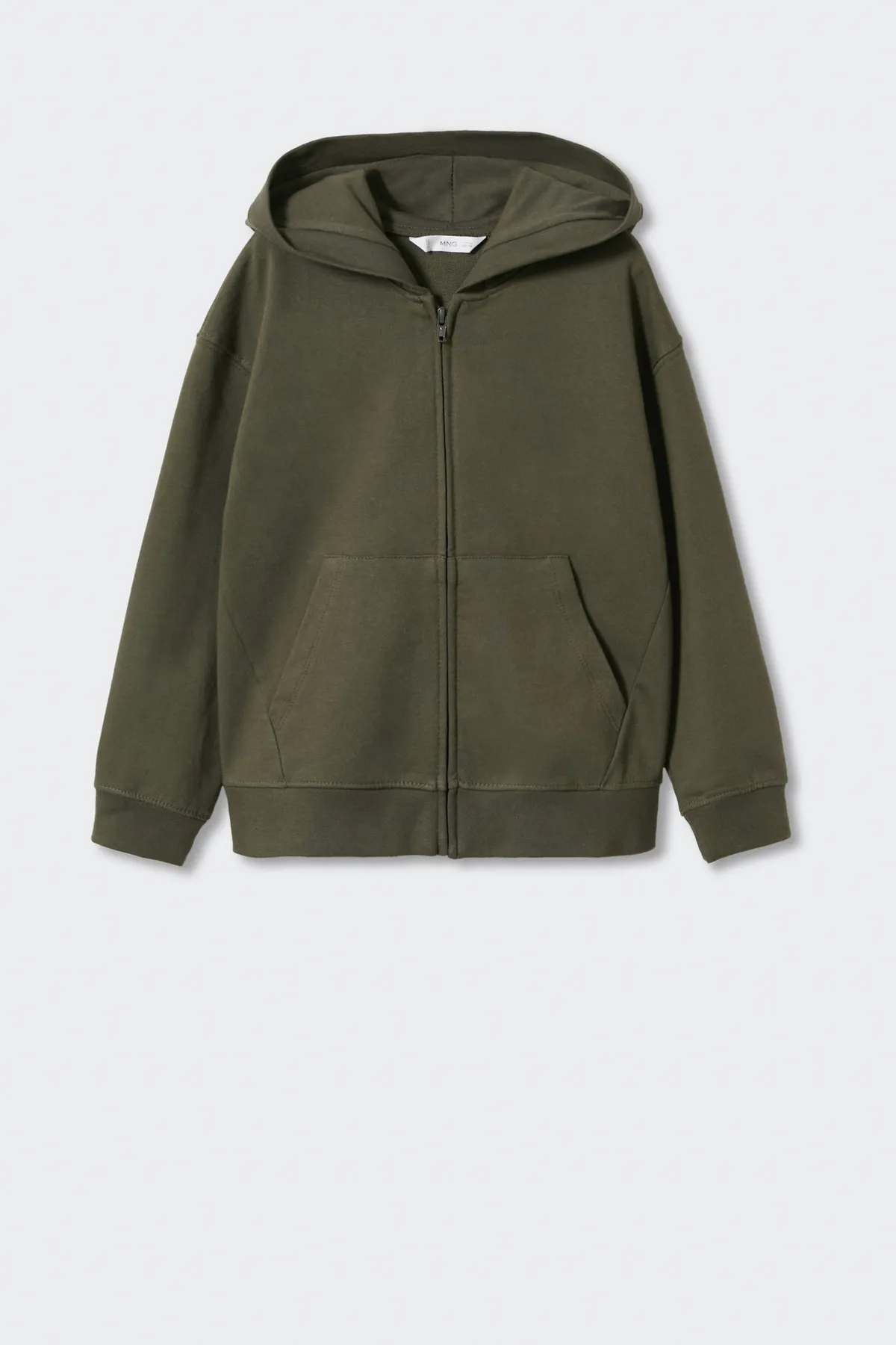 MANGO Kids  Dunkelkhakifarbenes Sweatshirt für Jungen