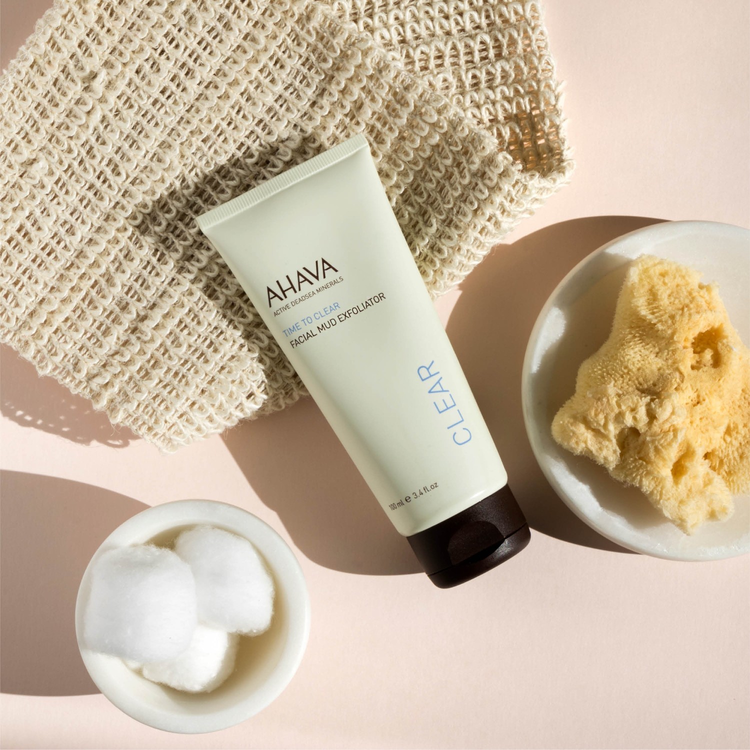 AHAVA Pleťový bahenný exfoliátor