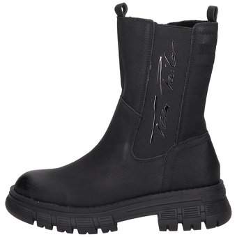 Tom Tailor Chelsea Stiefelette in schwarz