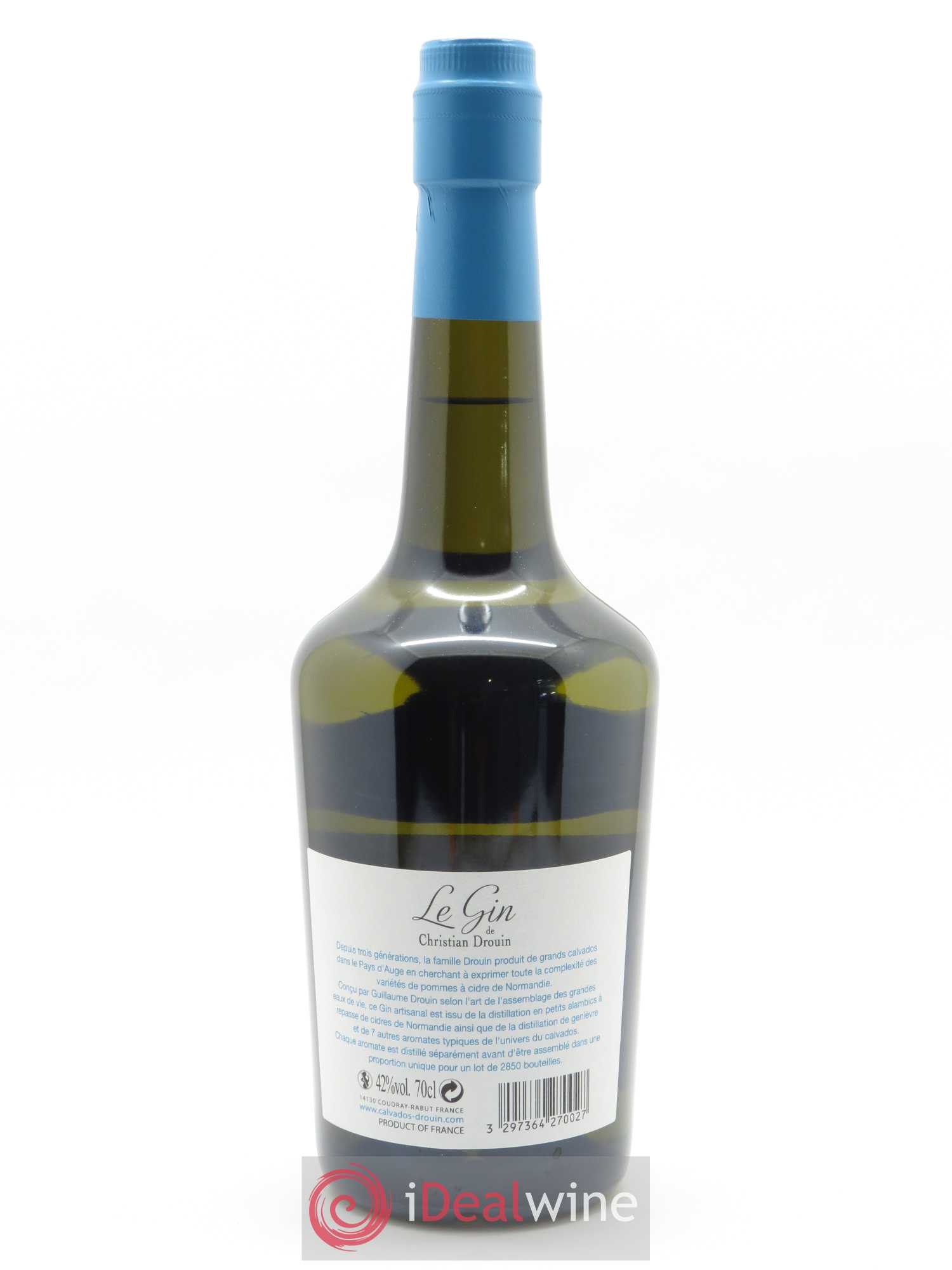 Gin Christian Drouin (70cl)  - Lot de 1 Bouteille