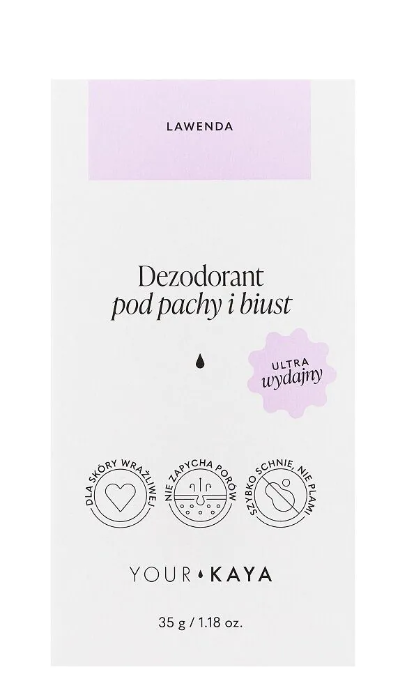Vaš Kaya Deo dezodorans za tijelo s mirisom lavande