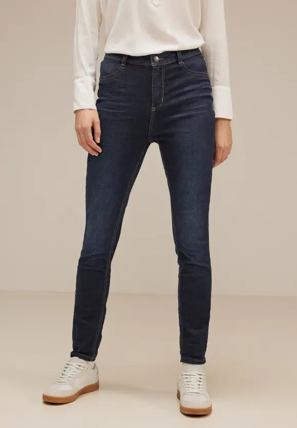 Street One Blaue Skinny Fit Jeggings
