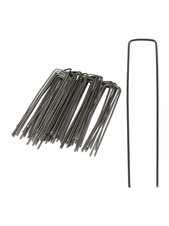 relaxdays 50x Bodenanker in Silber günstig kaufen onesize
