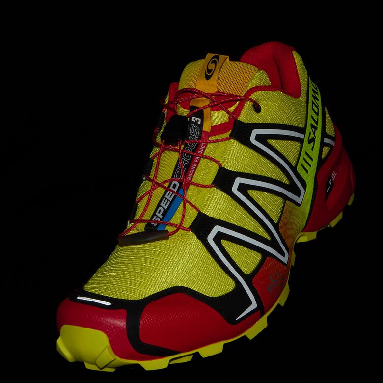 Salomon Speedcross 3 sulphur spring/high risk red/black