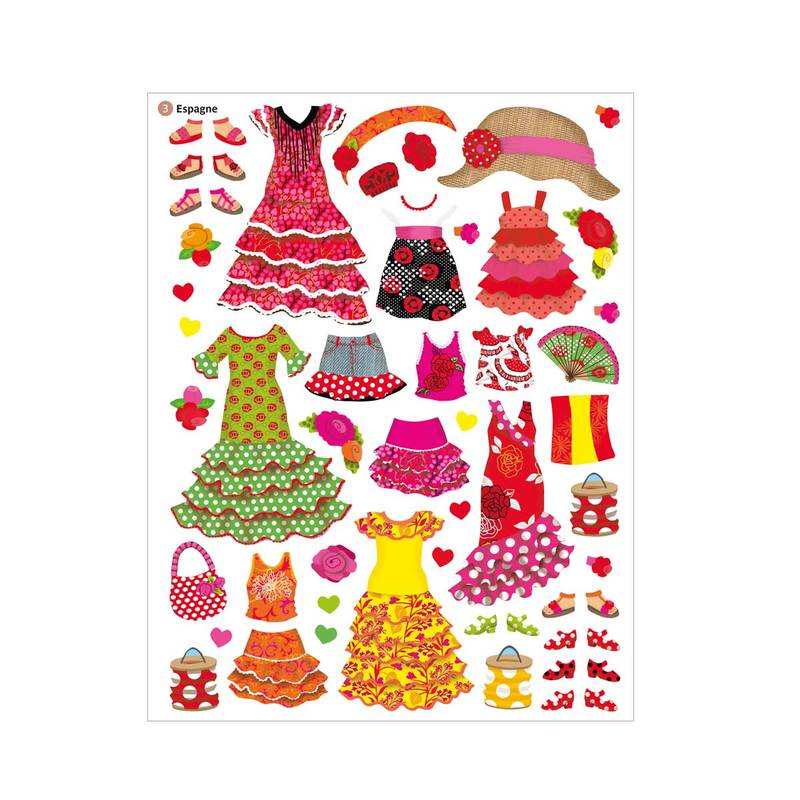 Livre Minimiki, Robes du monde - Play Bac