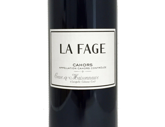 Domaine Cosse Maisonneuve la Fage 2021 Sud-Ouest Cahors