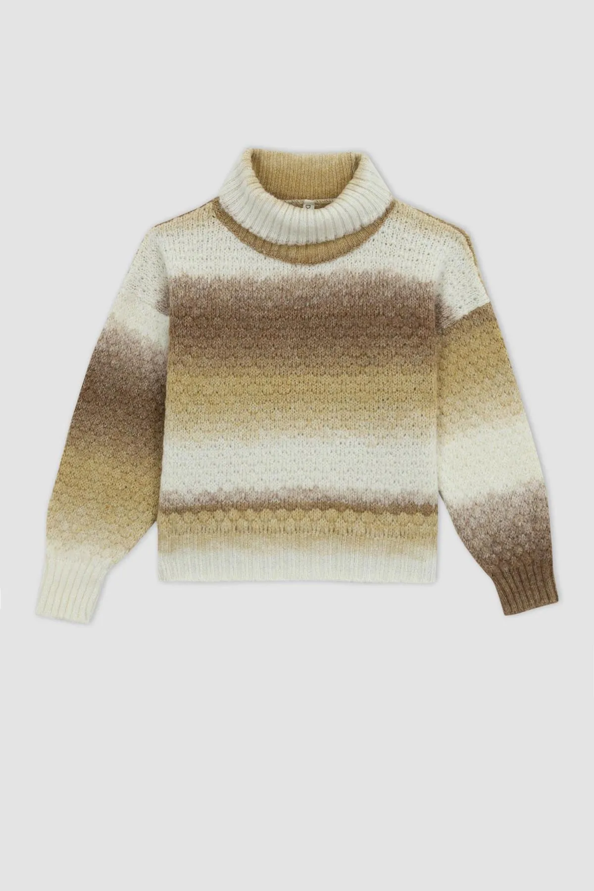 DeFacto  Rollkragenpullover mit Relax-Passform für Mädchen