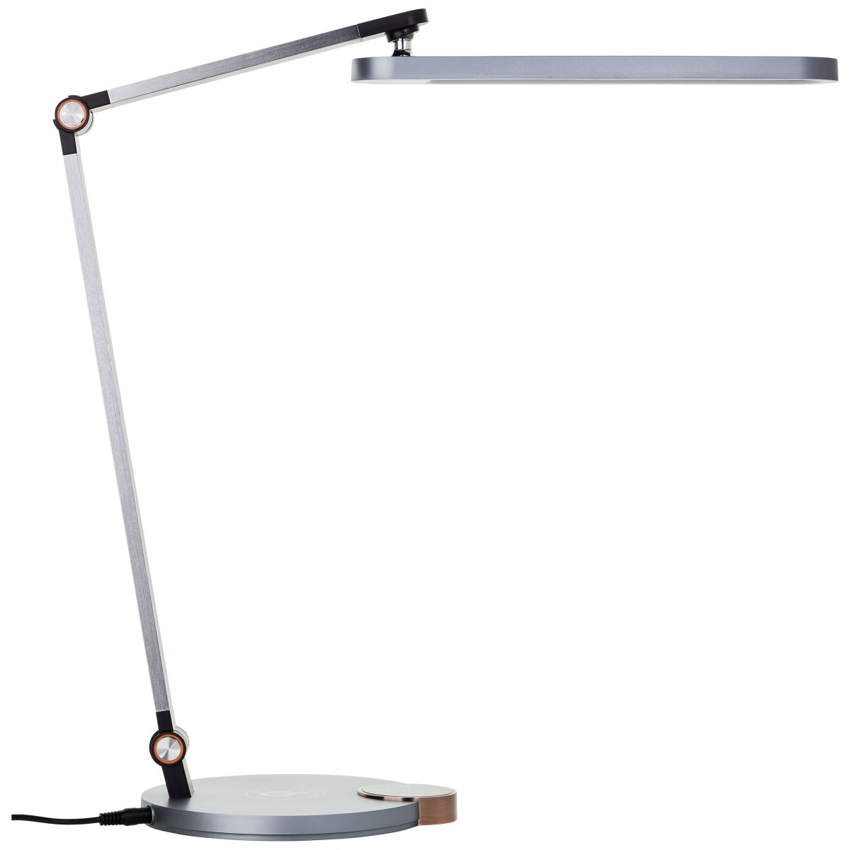 Brilliant LED Schreibtischleuchte Officehero Grau