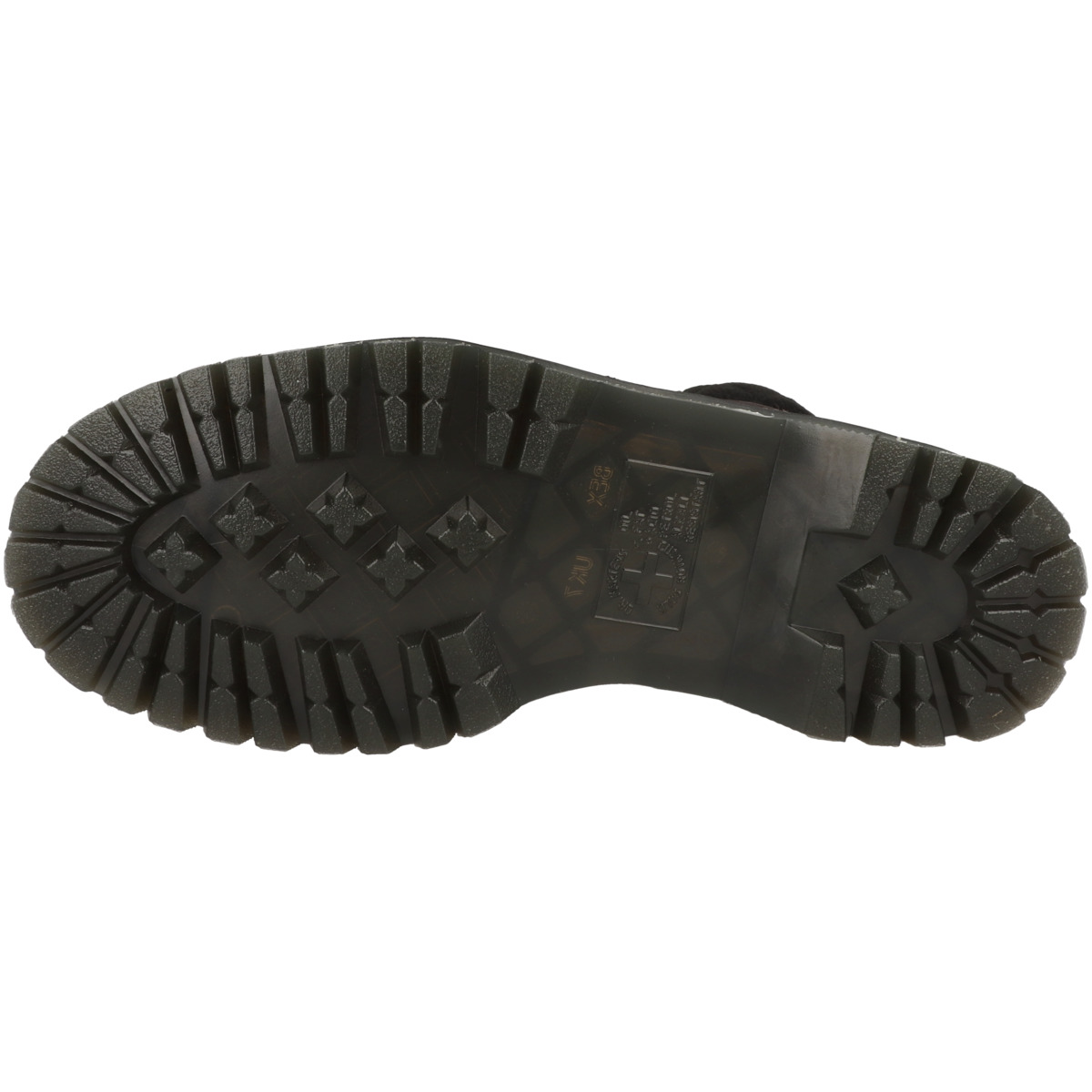 Dr. Martens 1460 Bex Fur Lined Schnürboots braun
