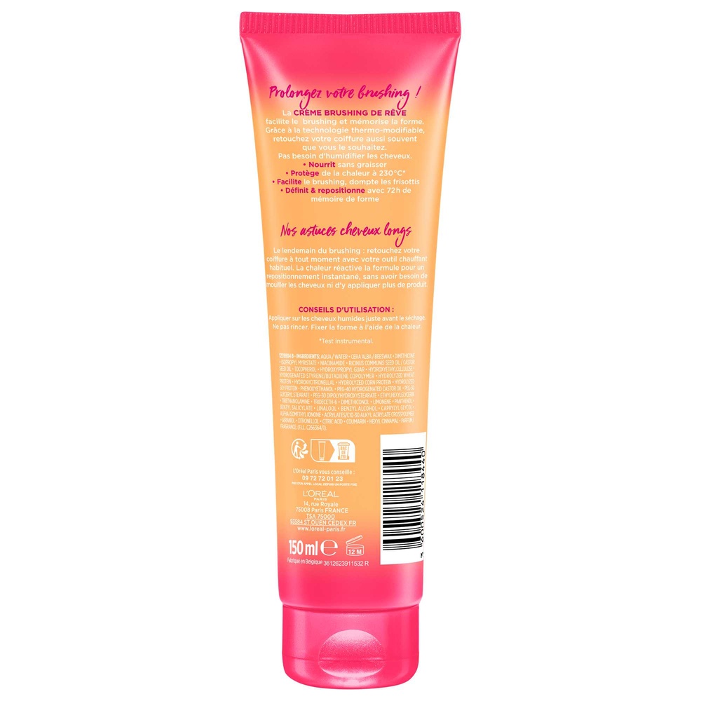 L'Oréal Paris Crème Brushing Cheveux Longs Crème cheveux longs