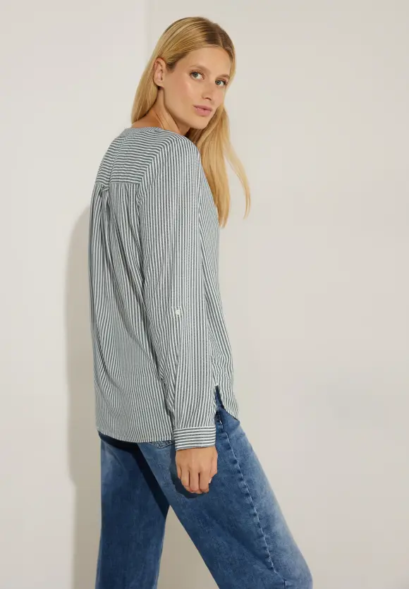 CECIL Bluse mit Streifenmuster