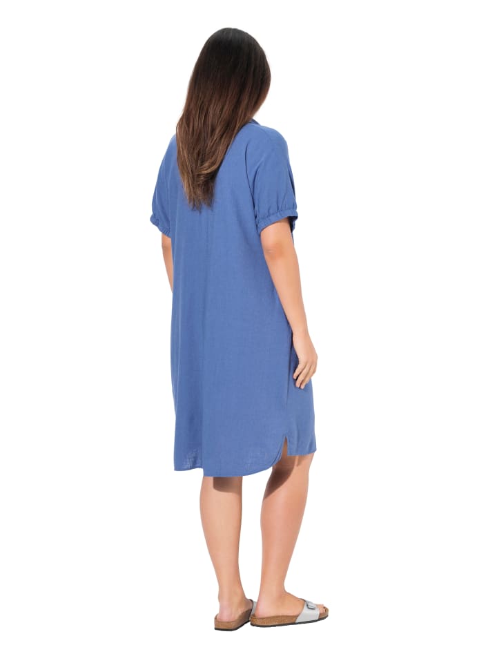 Ulla Popken Kleid in atlantikblau günstig kaufen