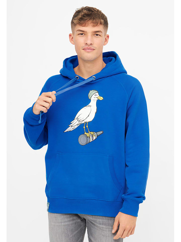 Derbe Hoodie in Blau günstig kaufen