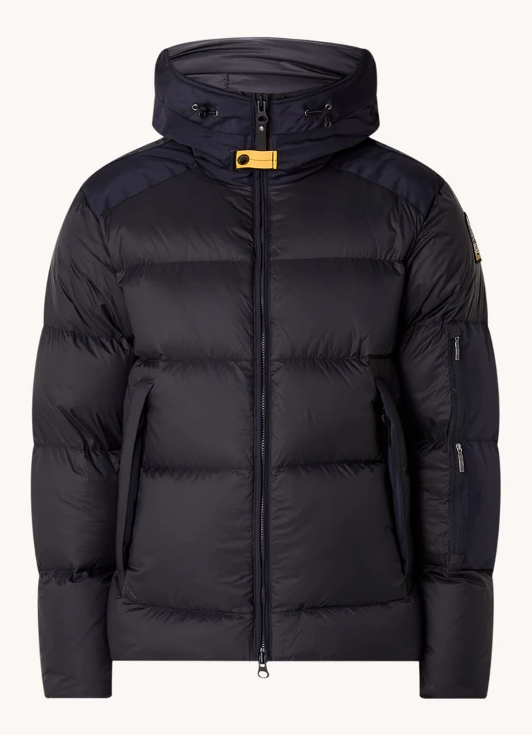 Giacca imbottita in piuma d'oca Tyrik di Parajumpers, con chiusura a zip.