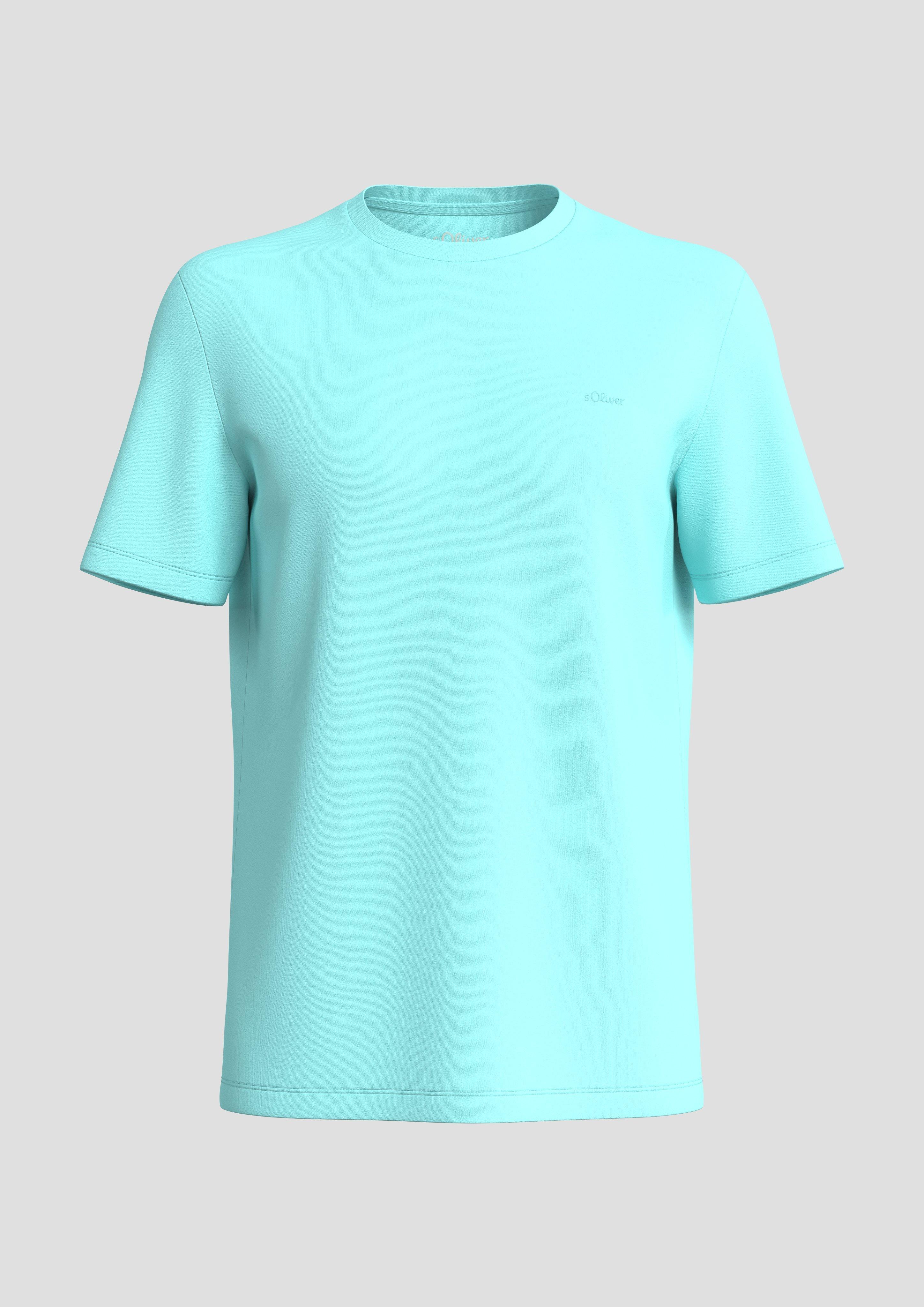 T-Shirt mit Labelprint  2141455-6040