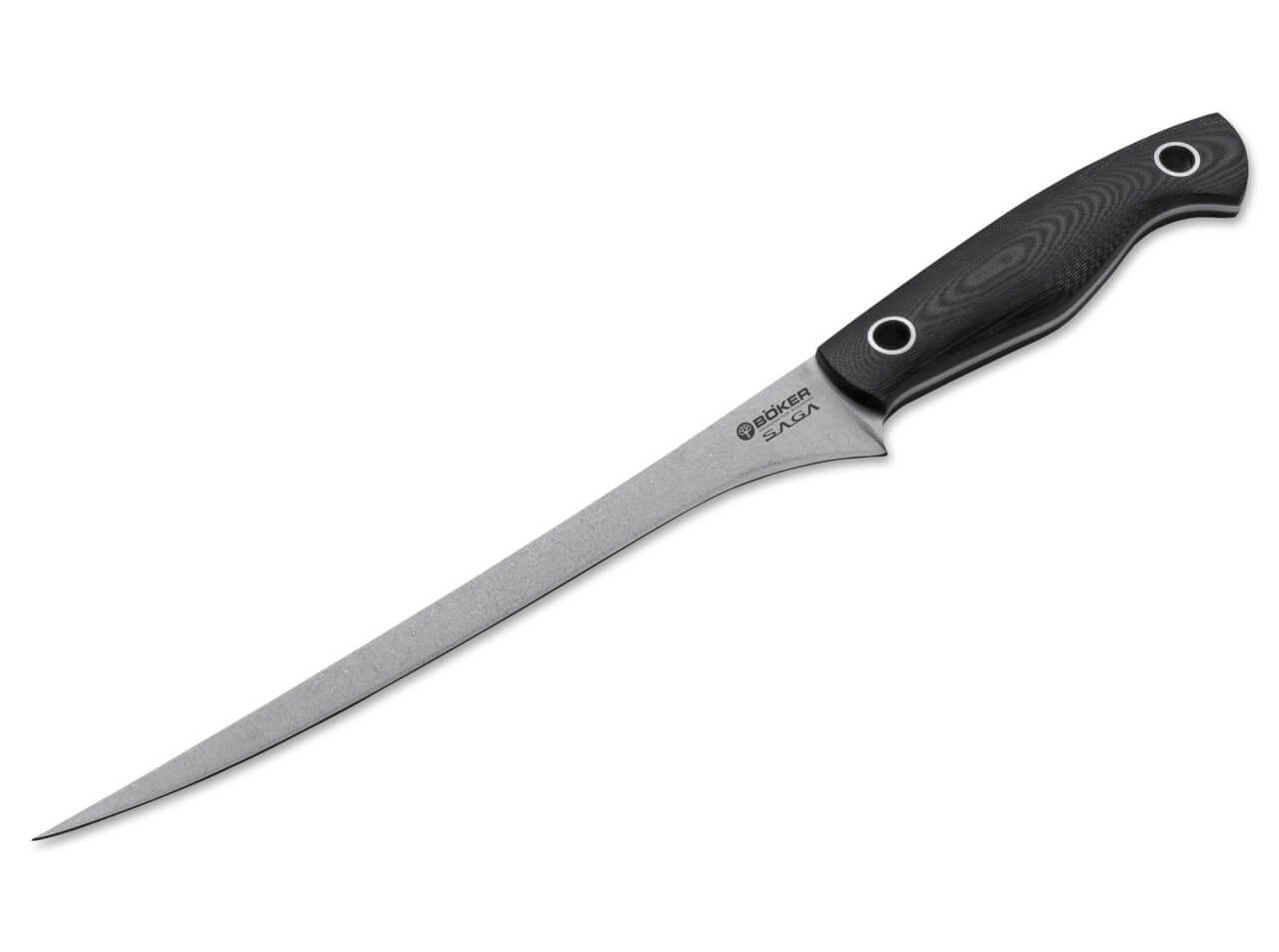 Saga Filetiermesser G10 Stonewash