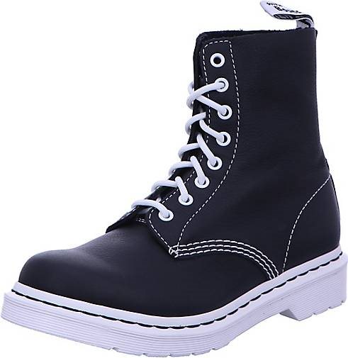 Dr. Martens Schnürstiefel Stiefel Boots Damen Schwarz Neu 1460