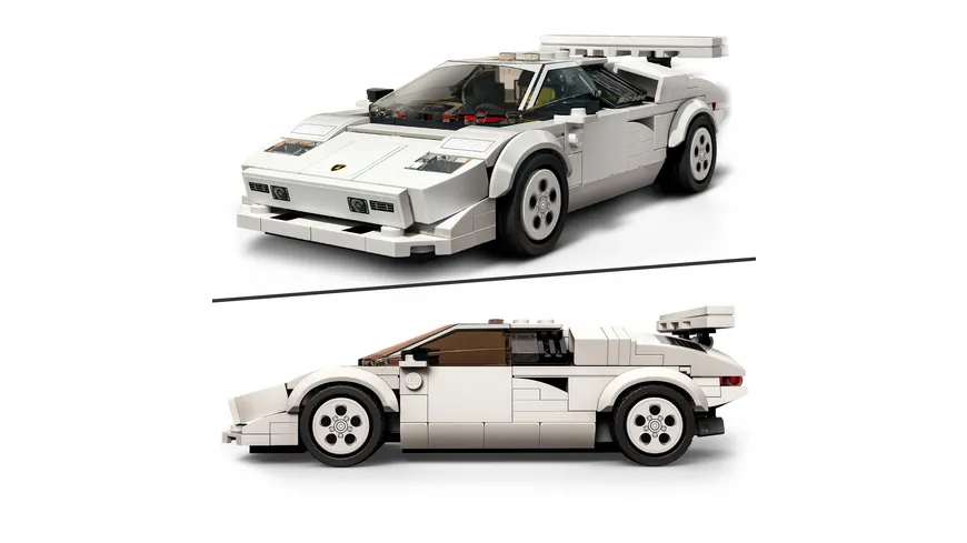 LEGO Speed Champions 76908 Lamborghini Countach, Modellauto Bausatz