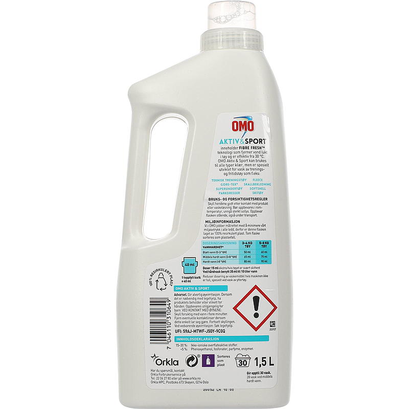 Omo Omo Aktiv & Sport 1,5 l