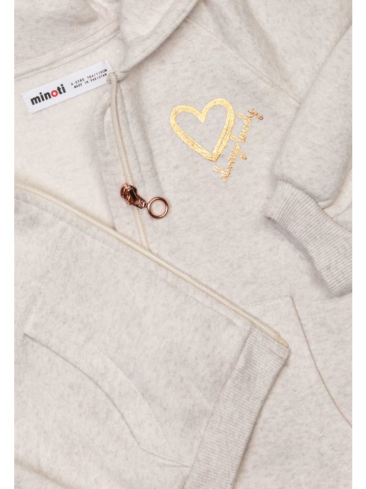 Minoti Sweatjacken 12ZTHRU 6 in beige günstig kaufen